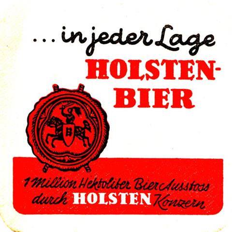 hamburg hh-hh holsten in jeder 1 million 1-3a (quad185-schwarzrot)
